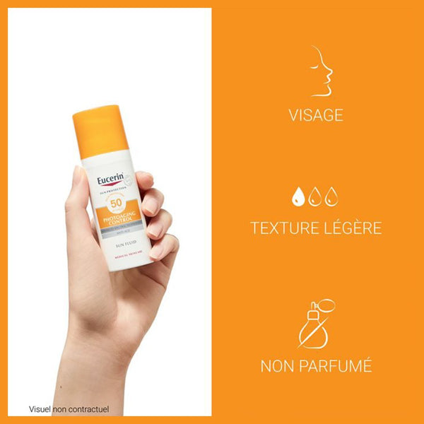 Eucerin – Photoaging Control Gel Crème Teintée SPF50+ – 50 ml