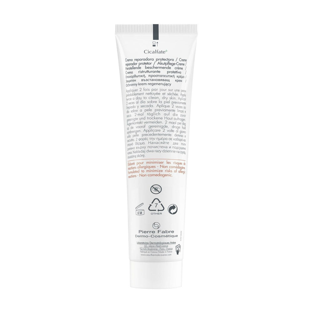 Eau Thermale Avène Cicalfate+ Crème Réparatrice Protectrice 100ml