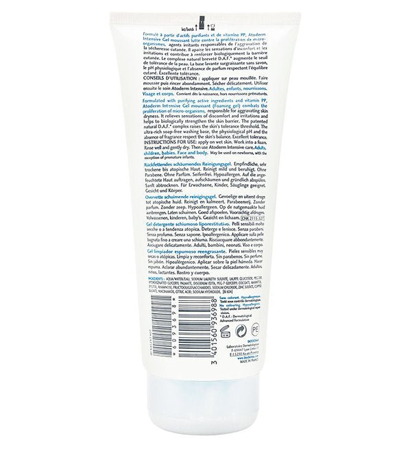 Bioderma Atoderm Intensive Gel Moussant 200 ml