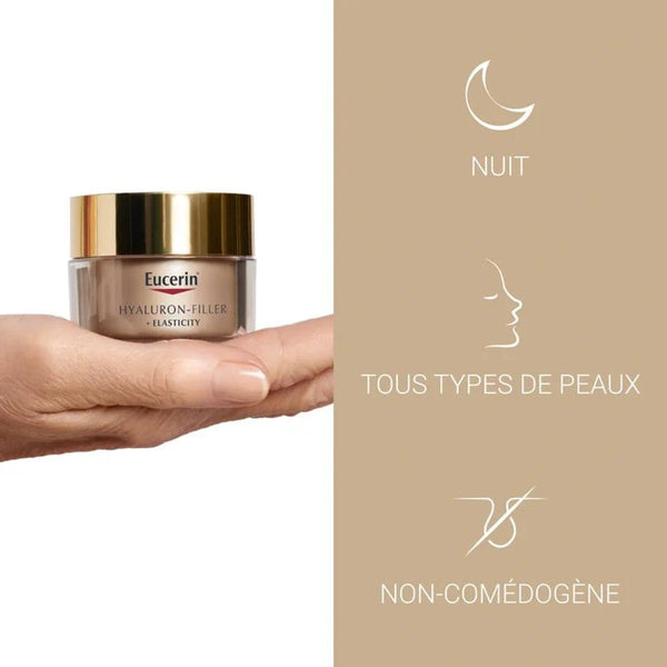Eucerin  HYALURON FILLER + ELASTICITY NUIT 50 ML