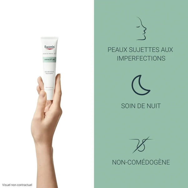 EUCERIN DERMOPURE CLINICAL PEELING 10 SOIN DE NUIT RENOVATEUR 40ML