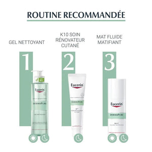 EUCERIN DERMOPURE CLINICAL PEELING 10 SOIN DE NUIT RENOVATEUR 40ML
