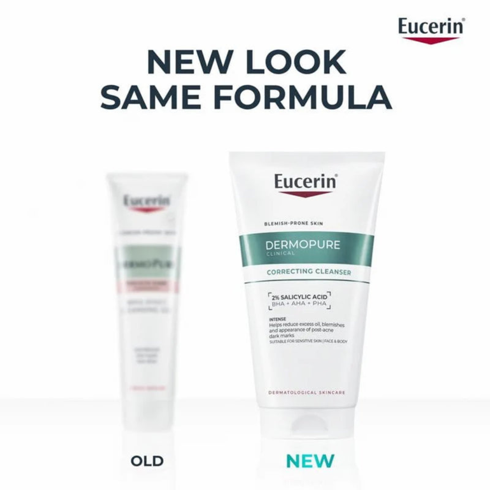 EUCERIN DERMOPURE TRIPLE ACTION GEL NETTOYANT 150ml