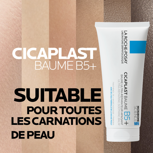 La Roche-Posay Cicaplast Baume Cicatrisant B5+ Peau Fragilisée | 100ml = Eau Thermale 50ml Offerte