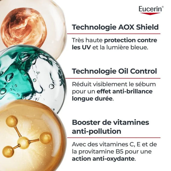 Eucerin Serum Oil Control Ultra-leger SPF 50+