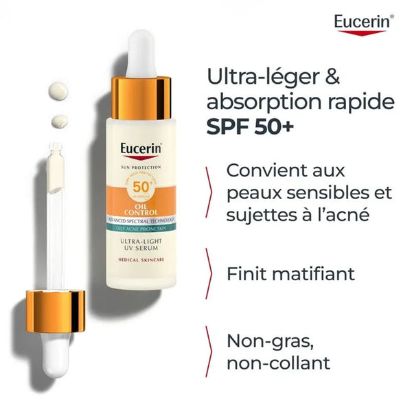 Eucerin Serum Oil Control Ultra-leger SPF 50+