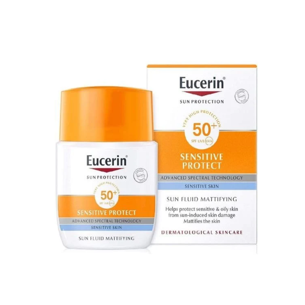Eucerin Ecran Sensitive Protect Sun Fluide 50+ 50ml