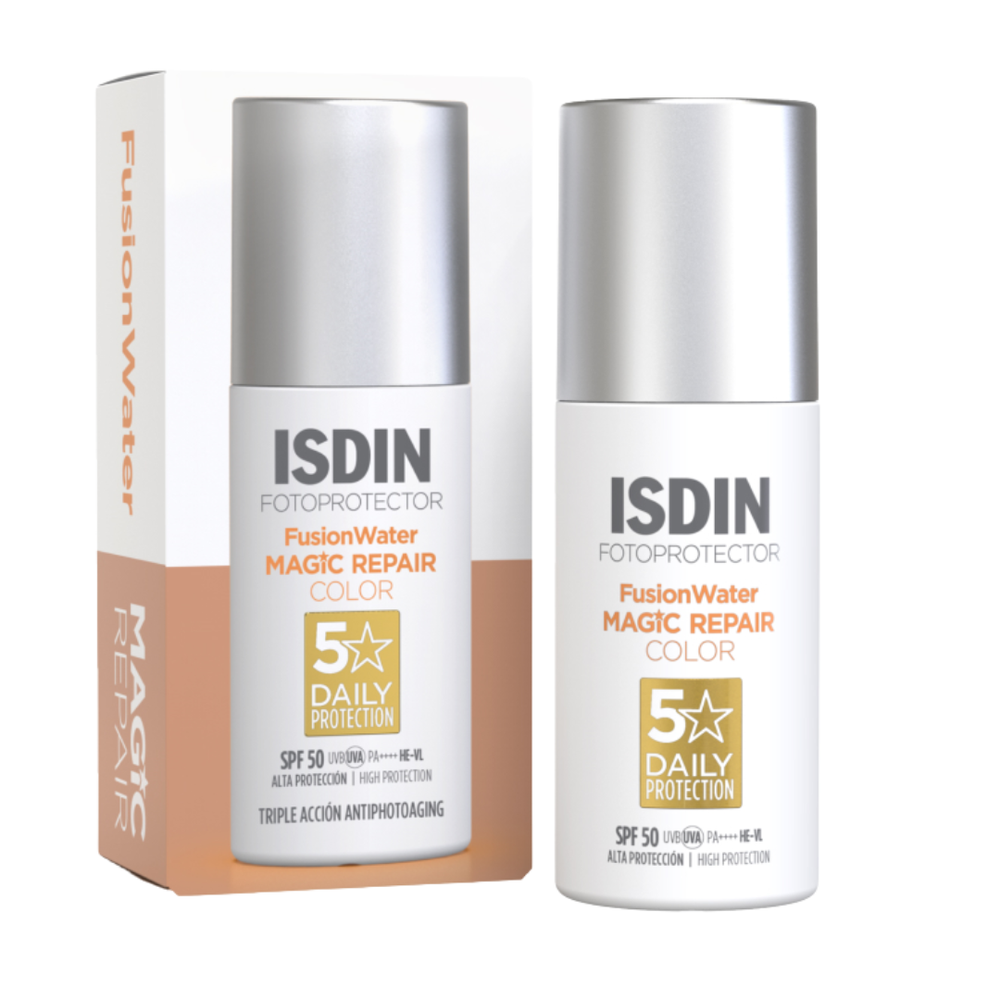 ISDIN Fotoprotecteur Fusion Water Magic Repair Color 50Ml