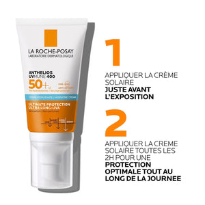La Roche Posay ANTHELIOS UVMUNE 400 CRÈME FONDANTE SOLAIRE SPF50+ | Peau sensible normales à sèches |50ml