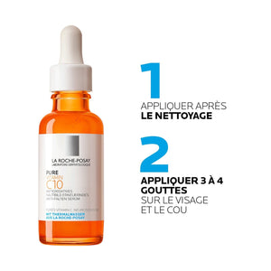 La Roche-Posay Pure Vitamin C10 Sérum Anti-Age Peau Sensible | 30ml
