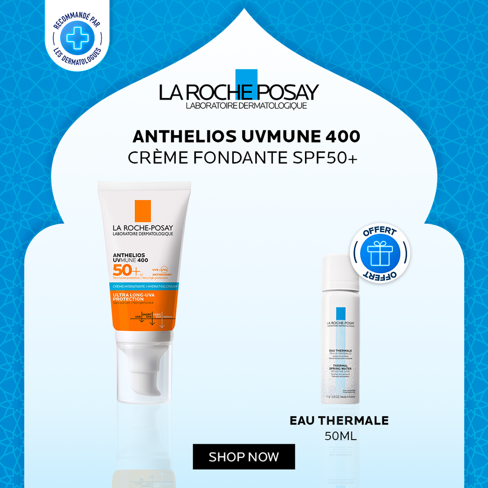la Roche Posay Anthelios Creme Fondante UVMUNE 400 50ml+Eau Thermale 50ml New Pack