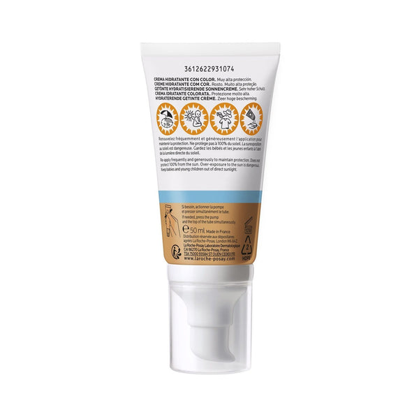 La Roche-Posay ANTHELIOS UVMune 400 Crème Solaire Teintée | Peaux Sensibles Normales À Sèches | 50ml