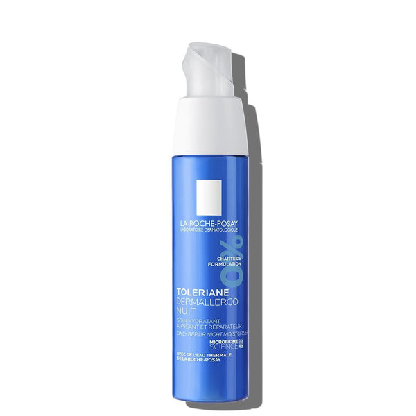La-Roche-Posay TOLERIANE Dermallergo crème nuit | Peaux sensibles et peaux à tendances allergiques | 40ml