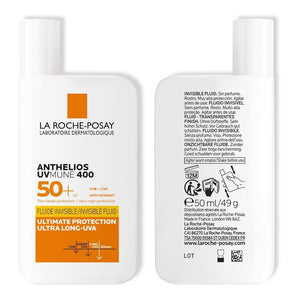 La Roche-Posay ANTHELIOS UVMUNE 400 crème solaire fluide invisible | peaux sensibles | 50ml = Eau Thermal Offerte