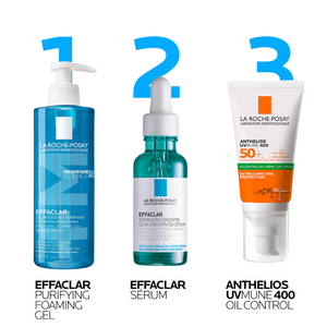 La Roche-Posay Effaclar Gel Moussant Peau Grasse Acnéique | 400ml