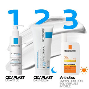 La Roche-Posay Cicaplast Baume Cicatrisant B5+ Peau Fragilisée | 100ml = Eau Thermale 50ml Offerte