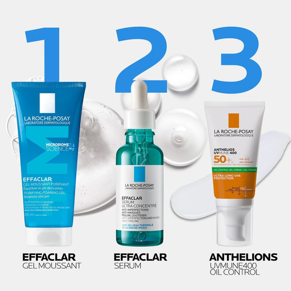 La Roche-Posay Effaclar Sérum à l’acide Salicylique Ultra Concentré | Peau à tendance acnéique | 30ml