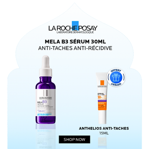 La Roche Posay Mela B3 Serum 30ml+Anthelios Fluide Anti-Taches Format Voage Pack