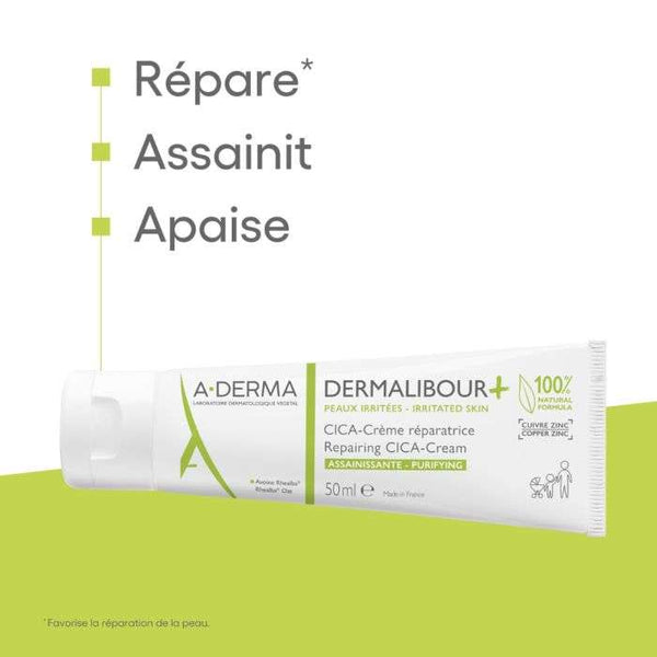 ADERMA DERMALIBOUR + CICA CREME REPARATRICE 50 ML