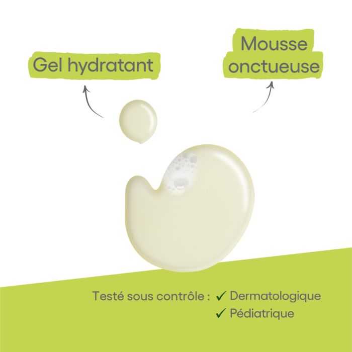 ADERMA EXOMEGA CONTROL GEL MOUSSANT EMOLLIENT VISAGE CORPS 200 ML