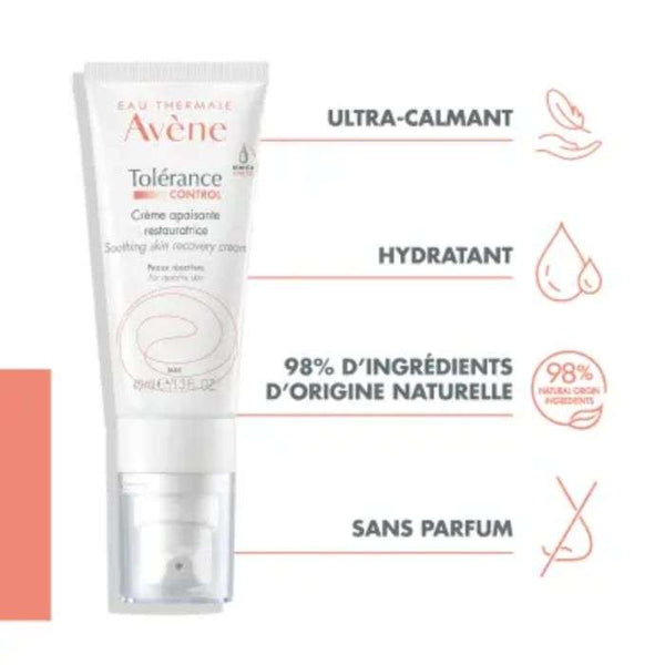 AVENE TOLERANCE CONTROL CREME APAISANTE 40 ML