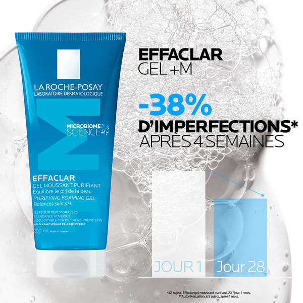 La Roche-Posay Effaclar Gel Moussant Peau Grasse Acnéique | 200ml