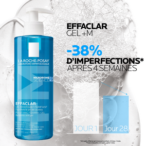 La Roche-Posay Effaclar Gel Moussant Peau Grasse Acnéique | 400ml
