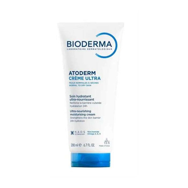 BIODERMA ATODERM CREME ULTRA HYDRATANTE ULTRA NOURRISSANTE PEAUX SENSIBLES NORMALES A SECHES 200 ML