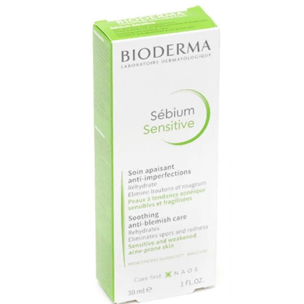 BIODERMA SEBIUM SENSITIVE SOIN APAISANT ANTI IMPERFECTION 30 ML