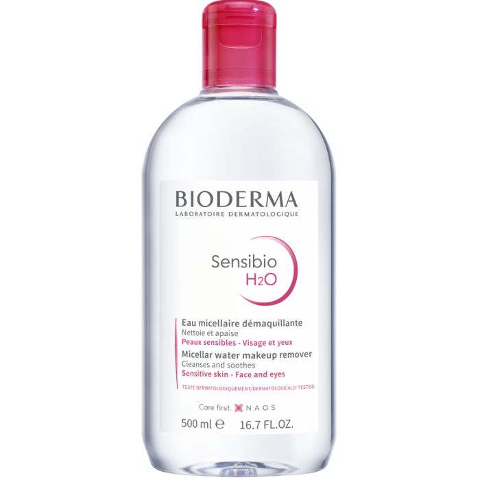 BIODERMA SENSIBIO H2O EAU MICELLAIRE DEMAQUILLANTE 500 ML