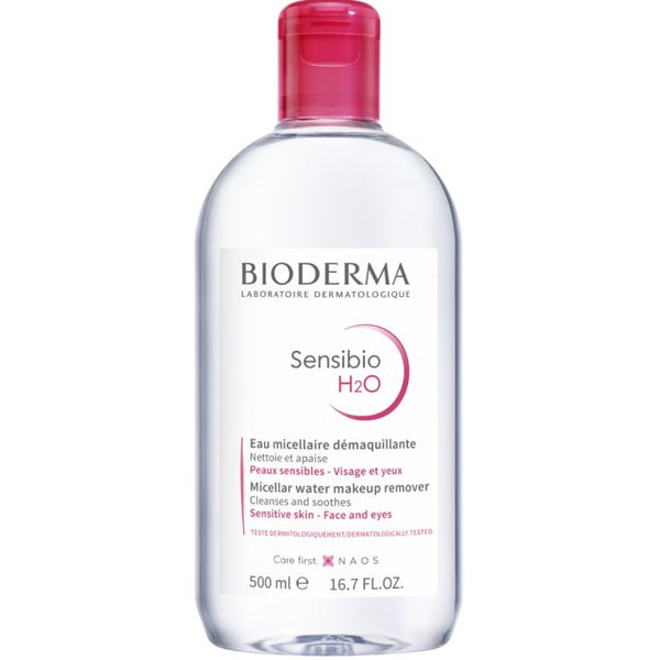 BIODERMA SENSIBIO H2O EAU MICELLAIRE DEMAQUILLANTE 500 ML