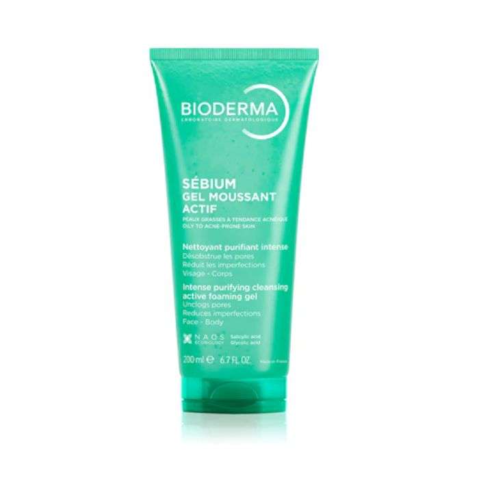BIODERMA SEBIUM GEL MOUSSANT ACTIF 200 ML