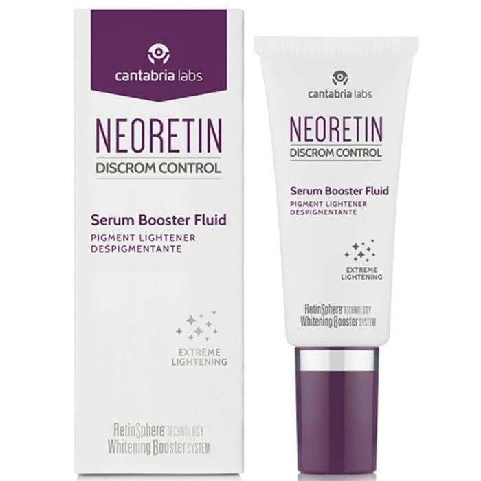 CANTABRIA OFFRE NEORETIN DISCROM CONTROL SERUM BOOSTER FLUID 30 ML + CANTABRIA NEORETIN ULTRA 90 GEL SPF 50 50 ML OFFERT