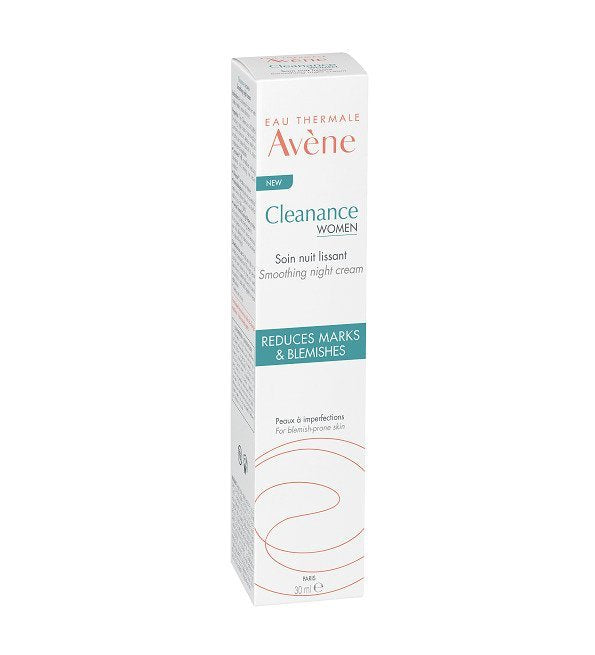 Eau Thermale Avène – Cleanance WOMEN Soin Nuit Lissant 30ml
