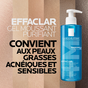 La Roche-Posay Effaclar Gel Moussant Peau Grasse Acnéique | 400ml