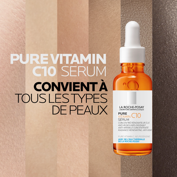 La Roche-Posay Pure Vitamin C10 Sérum Anti-Age Peau Sensible | 30ml