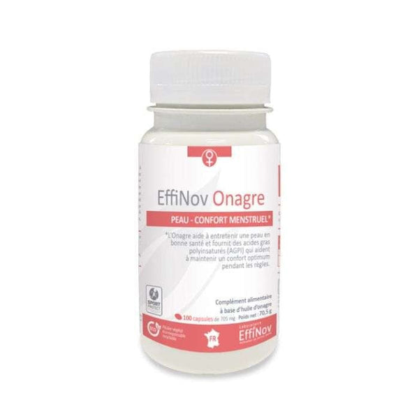 EFFINOV ONAGRE PEAU ET CONFORT MENSTRUEL 100 CAPSULES