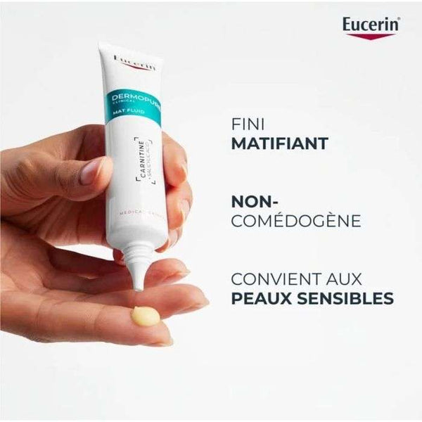 EUCERIN DERMOPURE CLINIAL MAT FLUID CARNITINE 40 ML