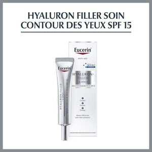 EUCERIN HYALURON FILLER*3 EFFECT SOIN CONTOUR DES YEUX SPF15 15 ML