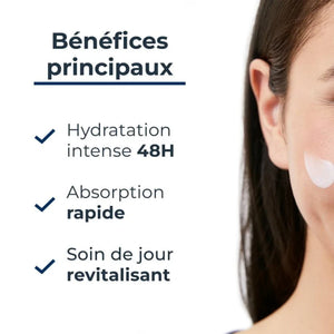 EUCERIN UREA REPAIR CREME VISAGE PEAU SECHE 5 % D'UREE 50 ML