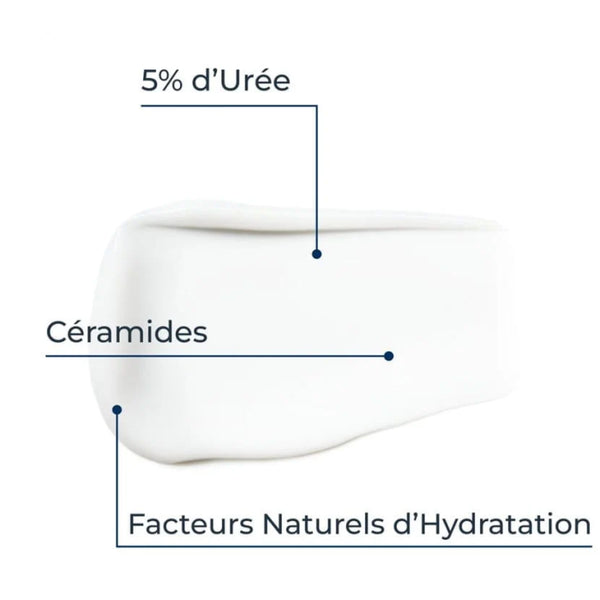 EUCERIN UREA REPAIR CREME VISAGE PEAU SECHE 5 % D'UREE 50 ML