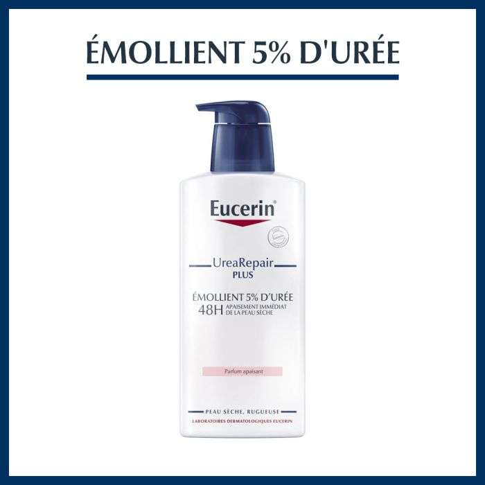 EUCERIN UREA REPAIR EMOLLIENT 5% D'UREE 48H PARFUM APAISANT 250 ML