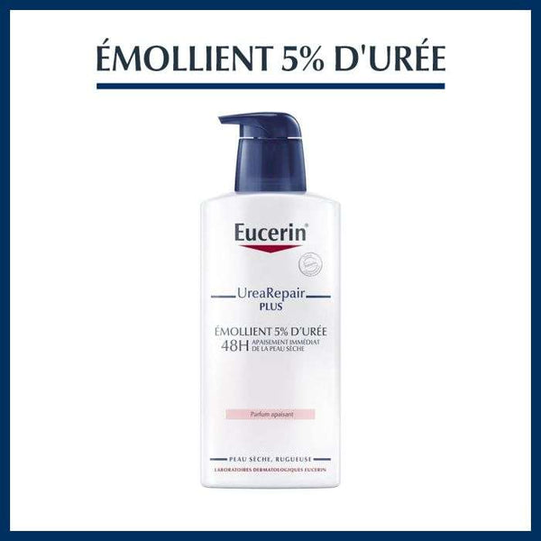 EUCERIN UREA REPAIR EMOLLIENT 5% D'UREE 48H PARFUM APAISANT 250 ML