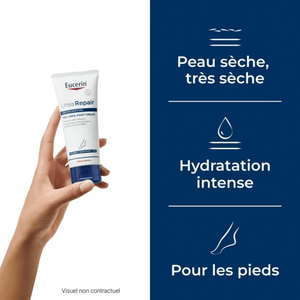 EUCERIN UREA REPAIR PLUS CREME PIEDS 10% D'UREE 100 ML