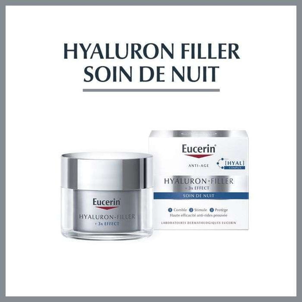 EUCERIN HYALURON FILLER *3 EFFECTS SOIN DE NUIT 50 ML