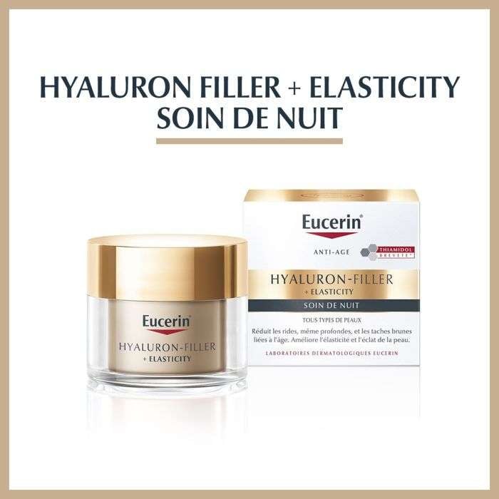 EUCERIN HYALURON FILLER ELASTICITY SOIN DE NUIT 50 ML