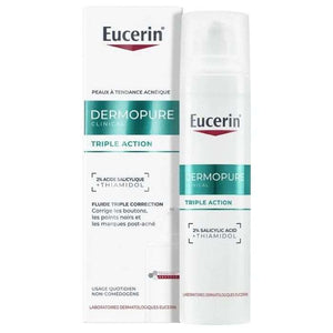 EUCERIN OFFRE DERMOPURE SERUM TRIPLE ACTION 40 ML + EUCERIN OIL CONTROL SPF 50+ 50 ML OFFERT