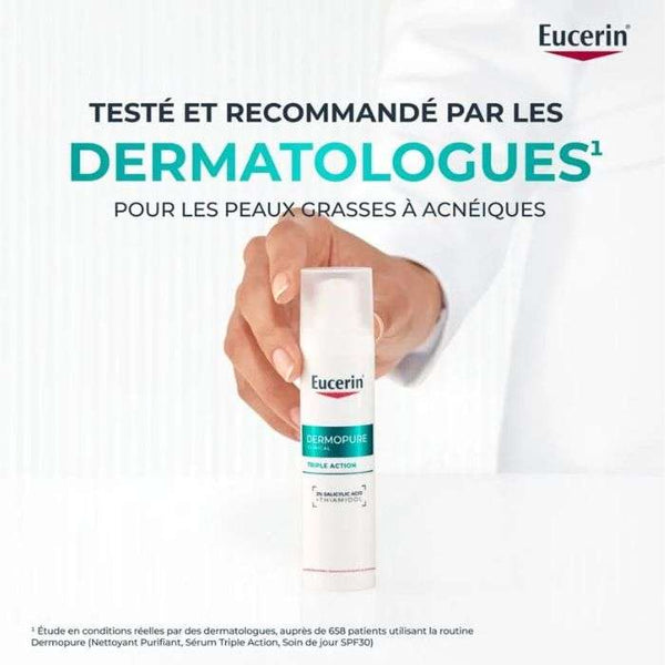 EUCERIN OFFRE DERMOPURE SERUM TRIPLE ACTION 40 ML + EUCERIN OIL CONTROL SPF 50+ 50 ML OFFERT
