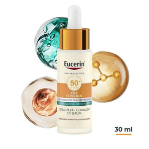 EUCERIN OIL CONTROL DRY TOUCH ULTRA LIGHT UV SERUM 30ML SPF50+