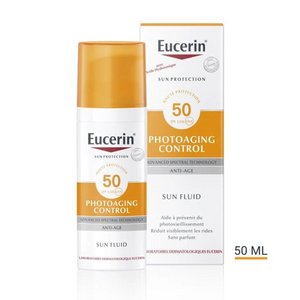 EUCERIN SUN FLUIDE PHOTOAGING CONTROL SPF50+ ANTI AGE 50ML